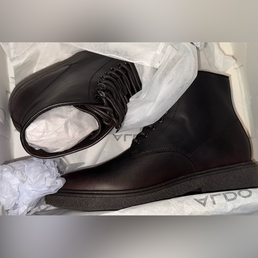 NWT Aldo Walton Leather Boot - Picture 4 of 12
